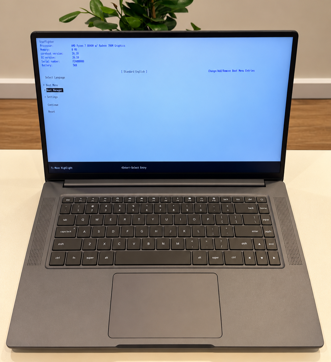 coreboot for the AMD StarFighter